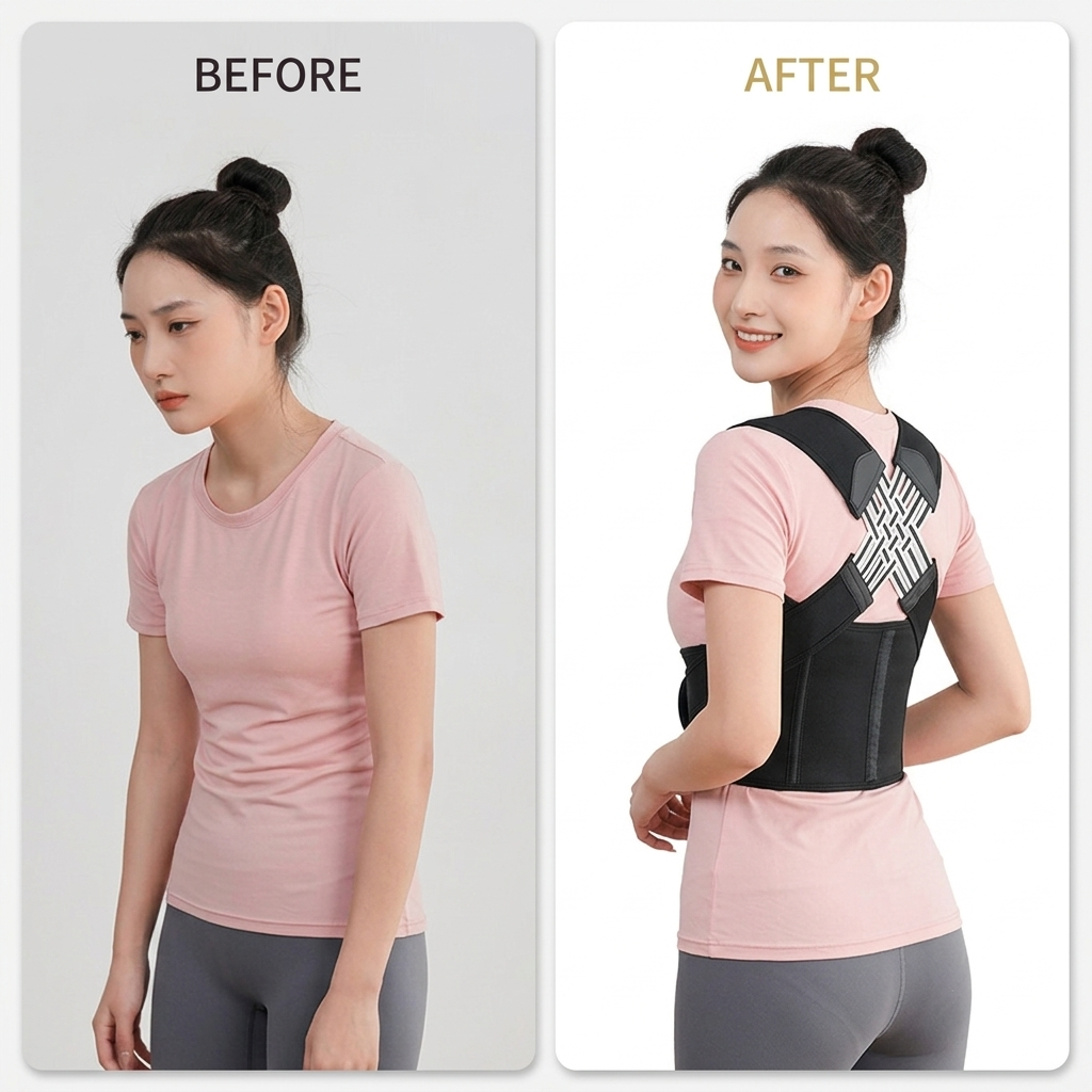 Best unisex  Posture Corrector & Back Brace | AlignPro